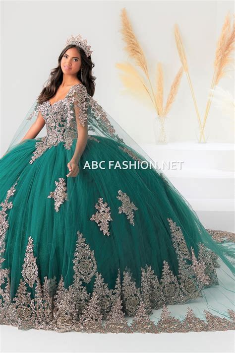 Cape Sleeve Quinceanera Dress By House Of Wu 26028C ShopperBoard