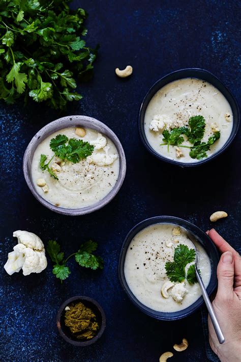 Velout De Chou Fleur Coco Recette Soupe Vegan Un D Jeuner De Soleil