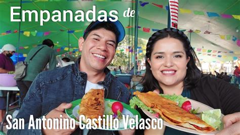 Las FAMOSAS EMPANADAS Y CHOCOLATE ATOLE De SAN ANTONINO Castillo