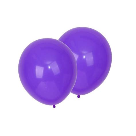 Globos L Tex Cm Morado Und