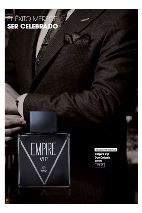 Fragancia Masculina Empire VIP Empire Fragancia Notas