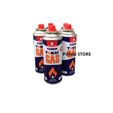 Jual Kaleng Gas Portable TOKAI Kosong Lengkap Dengan Tutup Shopee