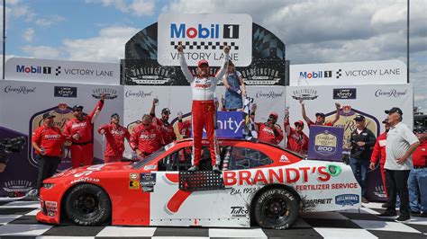 Inspection Complete Justin Allgaier Officially Wins Xfinity Race At