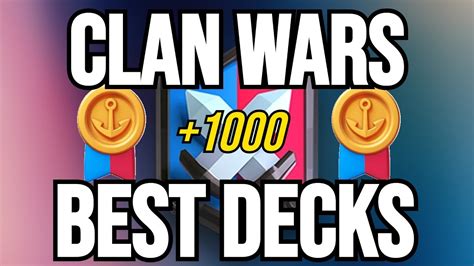 The Best Clan War Decks In Clash Royale October Youtube