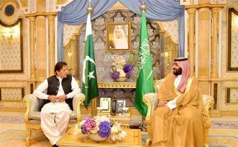 Riyadh Prime Minister Imran Khan Met The Crown Prince Of Saudi Arabia