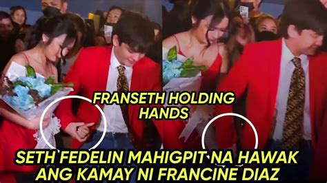 Francine Diaz At Seth Fedelin Spotted Na Magka Holding Hands Sa