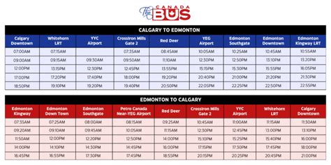 Buses From Calgary To Red Deer And Edmonton The Canada Bus