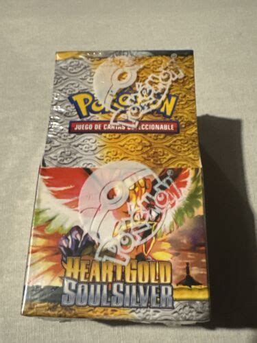 POKEMON HEART GOLD SOUL SILVER HGSS BOOSTER BOX NEW SEALED SPANISH EBay