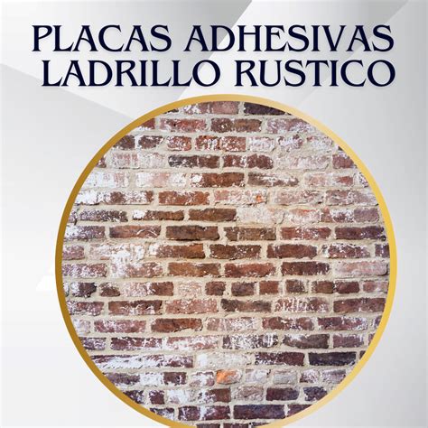 Placas Autoadhesivas Dise Os Ladrillo Rustico Santino Home