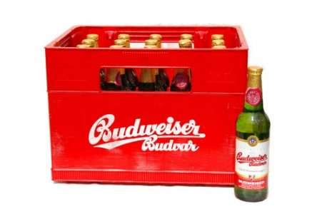 BUDWEISER 20x0 5l MEHRWEG KASTEN BIER BIER Flaschenbote