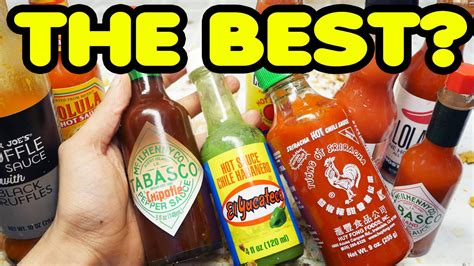 Ultimate Hot Sauce Tier List Youtube