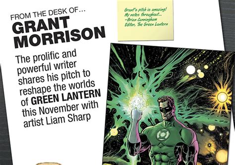 Primeros Detalles Del Green Lantern De Grant Morrison Y Liam Sharp