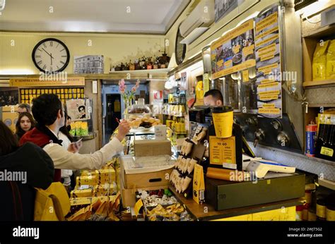 Gran Caffe Sant Eustachio Rome Capital Of Italy Eu Stock Photo Alamy