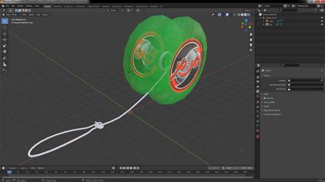 Green Yo Yo 3d Model 19 3ds Blend C4d Fbx Max Ma Lxo Obj