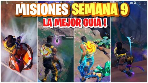 Como Completar Todas Las Misiones De La Semana 9 Temporada 3 De Fortnite Desafios Semana 9