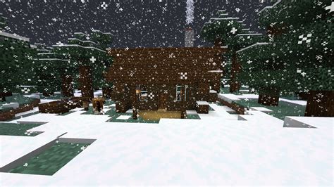 Cozy Small Survival Cabin Idea Minecraft Map