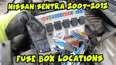 Nissan Sentra To Fuse Box Locations Youtube