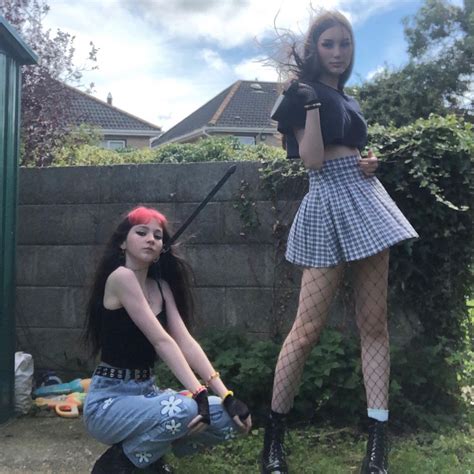 Goth Girls On Leads Goth Friends Aesthetic Photo Poses Goth Friends