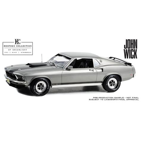 John Wick 2014 1969 Ford Mustang BOSS 429 Bespoke Collection 1 12