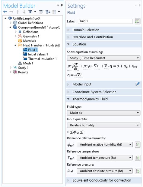 How To Model Heat And Moisture Transport In Air With Comsol Comsol Blog