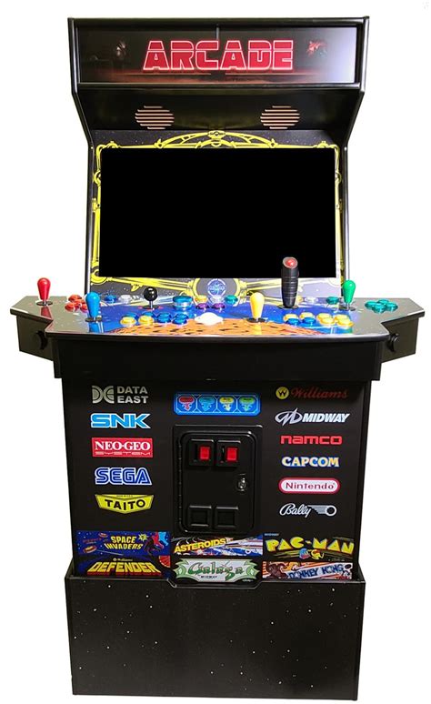 Mid Size Player Arcade Cabinet Kit And Riser