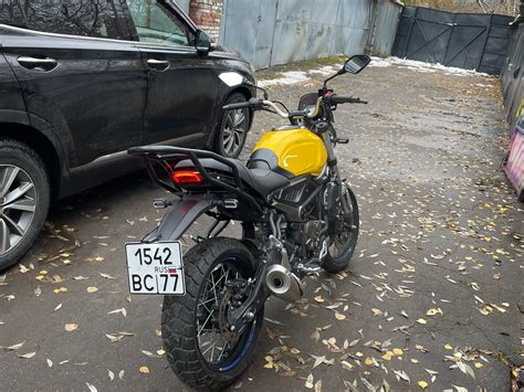 Купить б у VOGE 300ACX инжектор 6 передач в Москве жёлтый naked bike