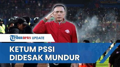 Ketum PSSI Iwan Bule Didesak Mundur Buntut Tragedi Kanjuruhan Tegaskan