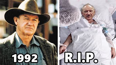 UNFORGIVEN 1992 Cast Then And Now 2023 Who Passed Away After 31