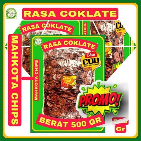 Jual Keripik Pisang Coklate Isi Gr Kripik Pisang Rasa Nangka