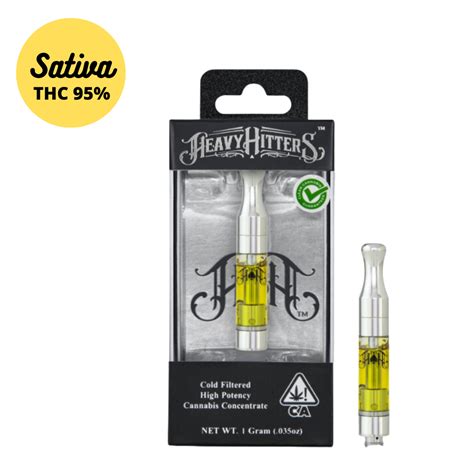 1gm Heavy Hitters Jack Herer 510 Cartridge