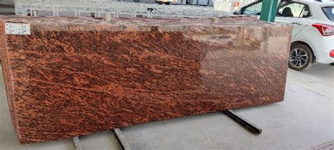 Rectangular Polished Multi Red Granite Slab Size 12x12ft 12x16ft