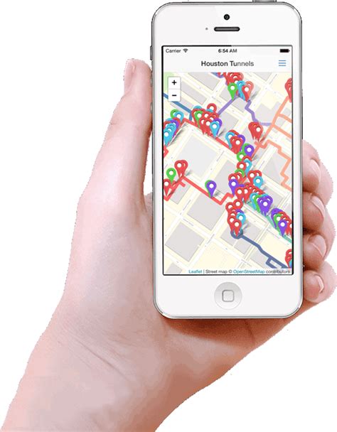 Houston Tunnels App - Directory and map of the businesses in the ...