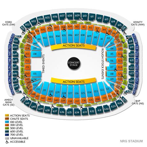 Houston Rodeo Seating Guide Nrg Park Seating Guide 43 Off