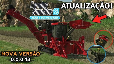 SAIU NOVA ATUALIZAÇÃO Farming Simulator 23 CANA DE AÇÚCAR Novidades