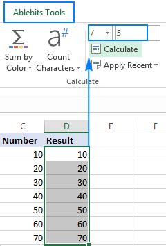 How To Divide In Excel And Handle Div Error