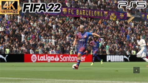 Barcelona Vs Real Madrid Liga Espa Ola Fifa Ps Gameplay