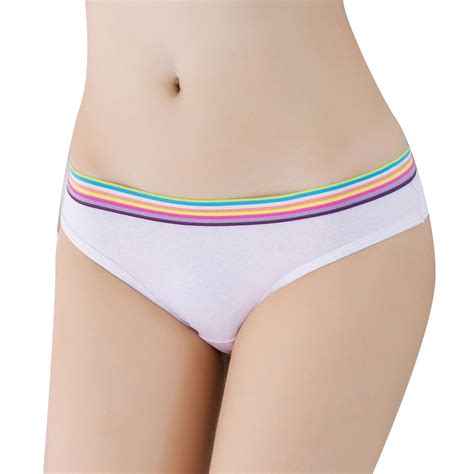 Womens Underwear Tummy Control Pure Cotton Breathable Soft Low Waist