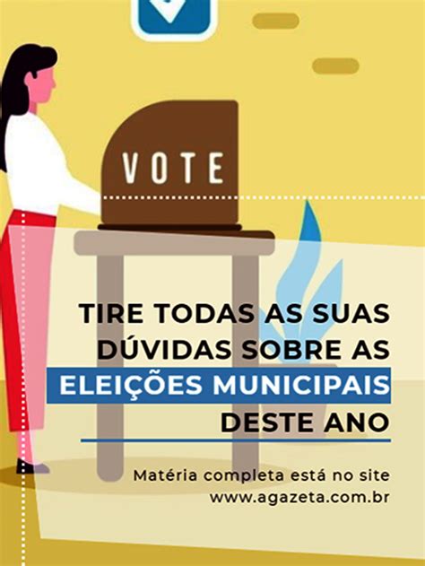 Tire suas as dúvidas sobre as eleições municipais 2020