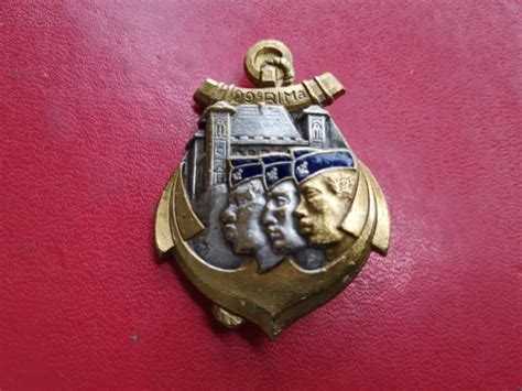 Insigne R Giment D Infanterie De Marine De Fabrication Drago Paris G