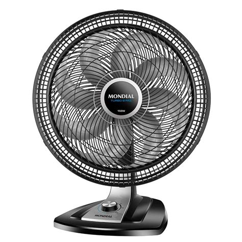 Ventilador de Mesa Mondial Turbo 8 Pás 50 cm 3 Velocidades 110V