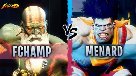 Sf Dhalsim Fchamp Vs Blanka Menard Street Fighter Youtube