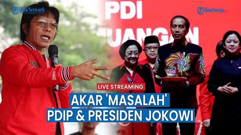 Adian Ungkap Akar Masalah Pdip Dan Jokowi Dibantah Puan Hingga Faldo