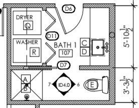 Bathroom And Laundry Room Combo Layout Bathroom Laundry Combo Floor