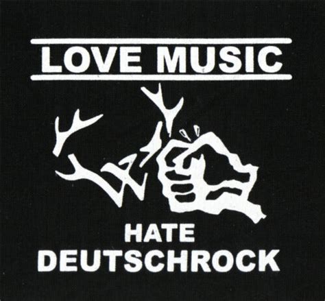 Love Music Hate Deutschrock Patch Aufnäher NEU Punk FCK Frei Wild Oi