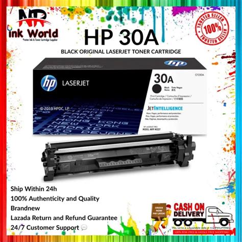 HP 30A Black Original LaserJet Toner Cartridge CF230A Lazada PH