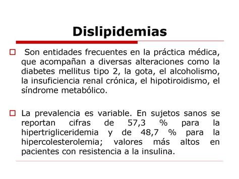 Dislipidemias Ppt Descargar