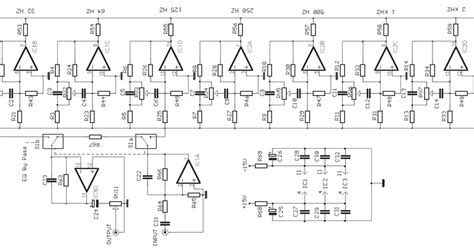 Graphic Equalizer Circuit Diagrams Transistor Equalizer Circ