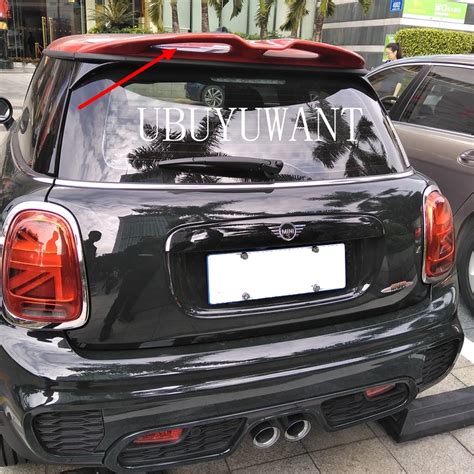 Oiomotors Jcw Gp Style Carbon Fiber Big Rear Spoiler Roof Wing For F