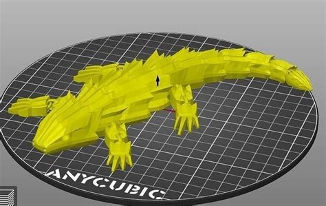 Articulated Lizard 3d Model 3d Printable Cgtrader