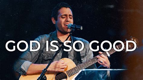 Anointed Cover Of God Is So Good Steven Moctezuma Youtube